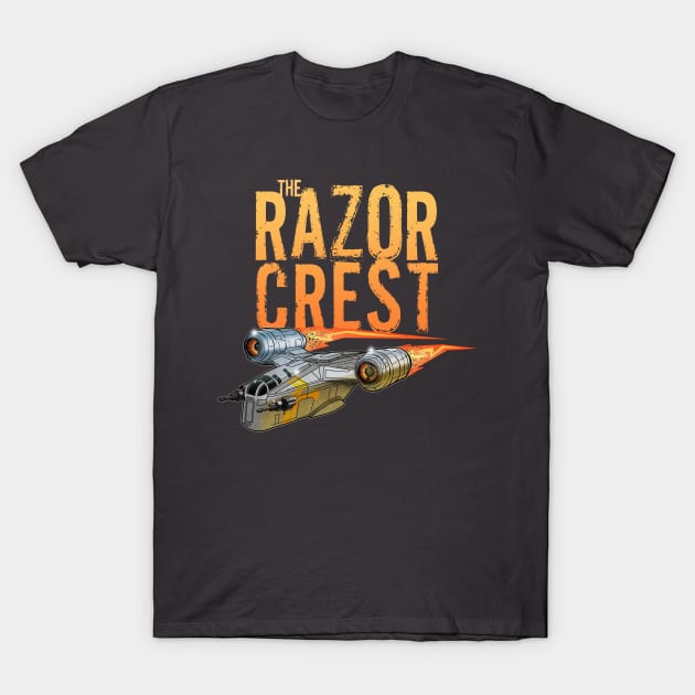 The Razor Crest T-Shirt by Rackham